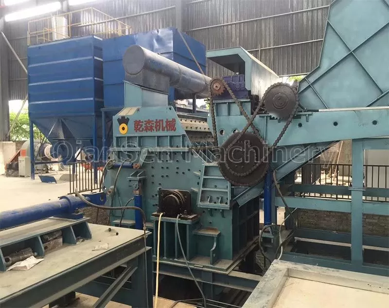 waste car body shredder line3